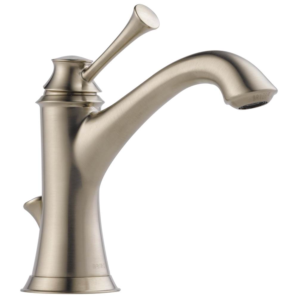 Brizo Single Hole Bathroom Sink Faucets item 65005LF-BN-ECO