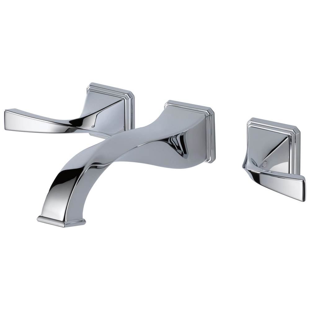 Brizo Wall Mounted Bathroom Sink Faucets item 65830LF-PC-ECO