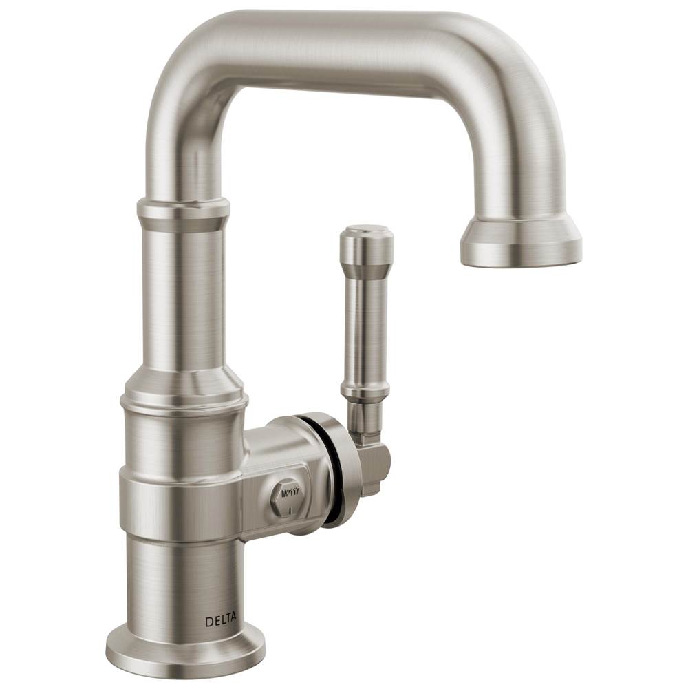 Delta Faucet Single Hole Bathroom Sink Faucets item 584SH-SS-PR-DST