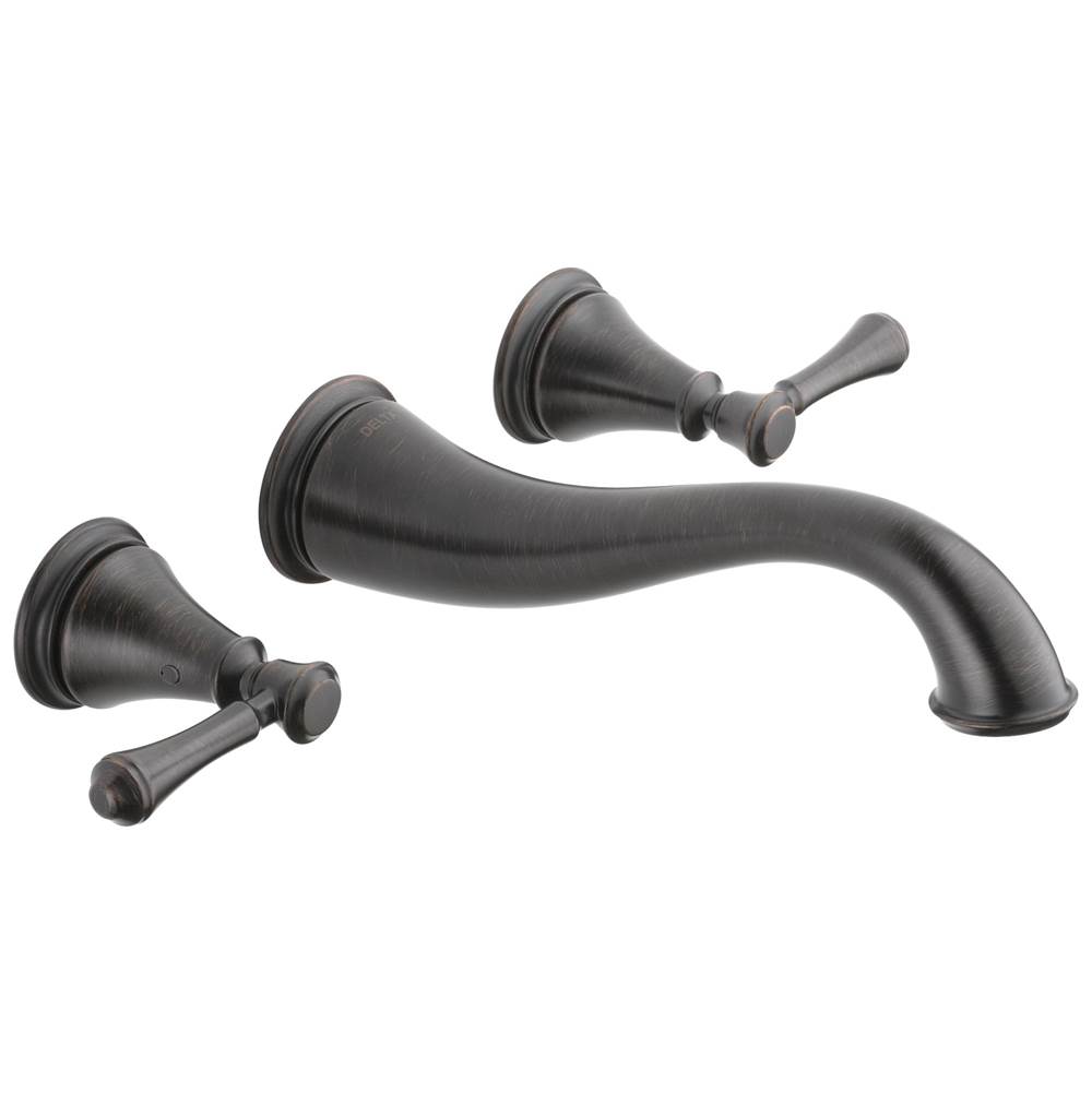 Delta Faucet Wall Mounted Bathroom Sink Faucets item T3597LF-RBWL