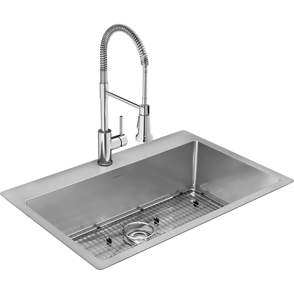 Elkay Dual Mount Kitchen Sinks item ECTSRS33229TFC