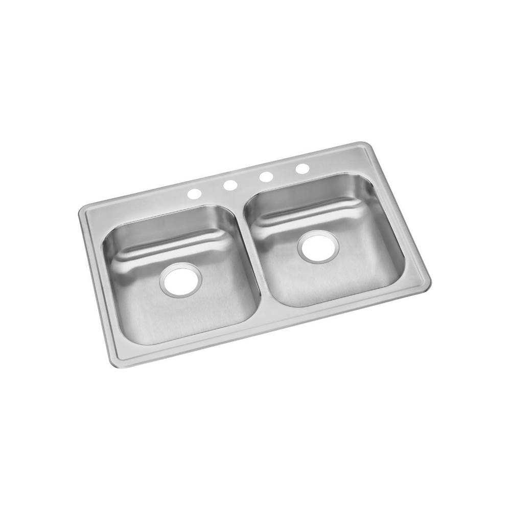 Elkay Drop In Double Bowl Sink Kitchen Sinks item GE23321MR2