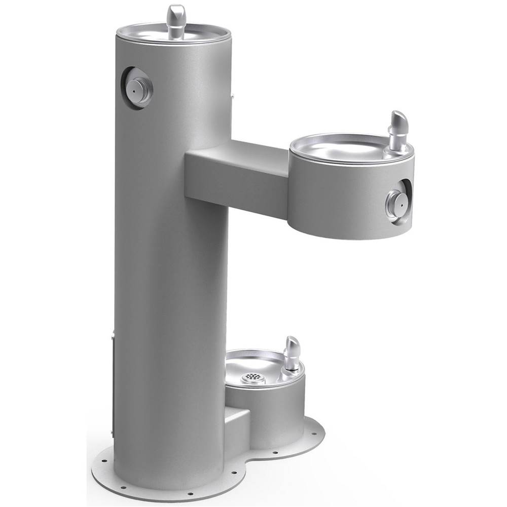 Elkay Outdoor Drinking Fountains item LK4420DBGRY