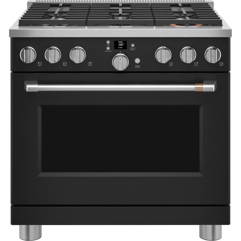Premier Kitchen & Bath GalleryCafe36'' Smart All-Gas Commercial-Style Range With 6 Burners (Natural Gas)