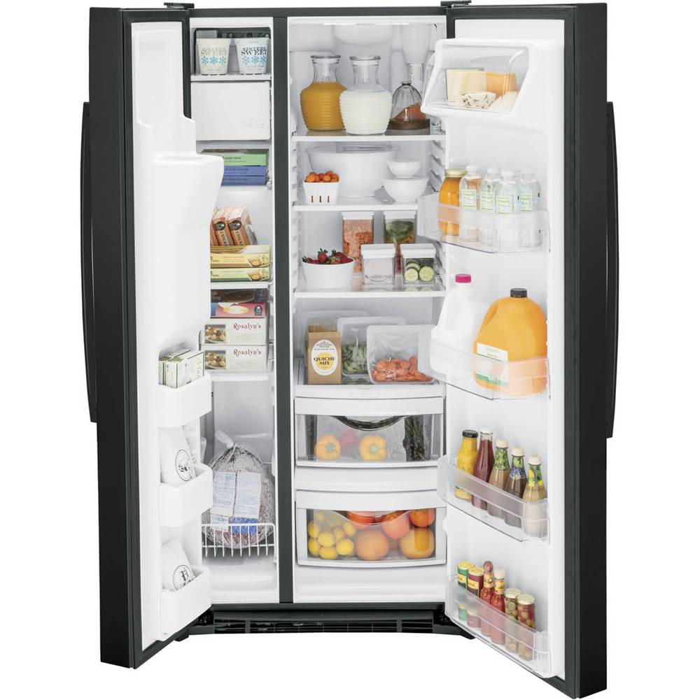 GE Appliances Side By Sides Refrigerators item GSS23GGPBB