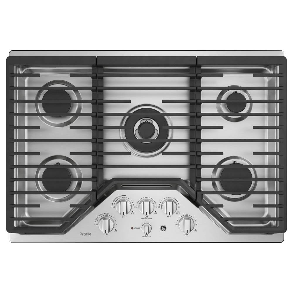 GE Profile Series Gas Cooktops item PGP9030SLSS