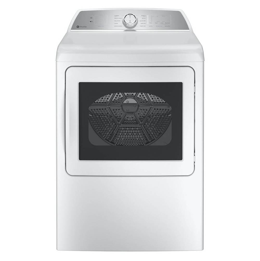 GE Profile Series Electric Dryers item PTD60EBSRWS