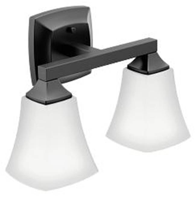 Moen Two Light Vanity Bathroom Lights item YB5162BL