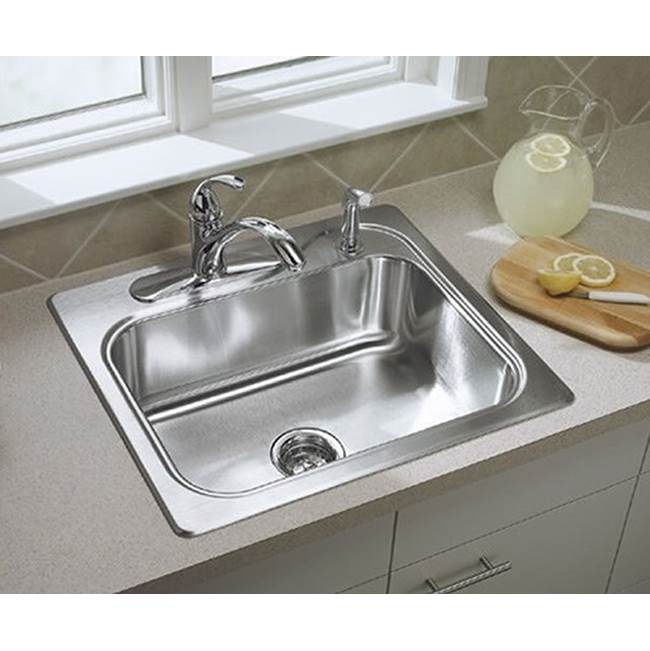 Sterling Plumbing Drop In Kitchen Sinks item F11403-3-NA